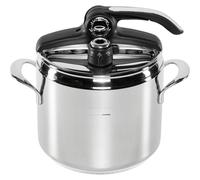 Lagostina Autocuiseur inox Diva 7 L 22 cm – panier inclus, fond Lagofusion®, vanne 2 pressions