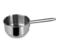 Lagostina every casserole profonde avec long manche en acier inoxydable diamètre 14 cm capacité 1,2 l acier inoxydable G