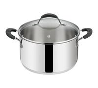 Faitout inox 18cm avec couvercle - Lagostina - 12896031618 - tempra inox