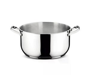 Lagostina Funny - Saucepans (Stainless Steel, Stainless Steel, Aluminium, Stainless Steel, Steel, Stainless Steel, Stainless Steel, Stainless Steel, Ergonomic).