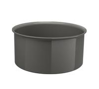 Lagostina Ingenio Vivissima, Casserole en céramique antiadhésive 18 cm, utilisable avec poignée amovible, 100% aluminium recy vec thermo-Signal pour toutes les sources de chaleur, même induction