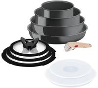 Lagostina Ingenio Vivissima Lot de 10 casseroles antiadhésives en céramique