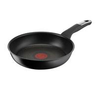 Lagostina Intensive Pro Poêle anti-adhésive 24 cm, revêtement titane anti-rayures, cuisson rapide et uniforme, technologie thermo-Signal, adaptée à toutes les sources de chaleur, y compris induction
