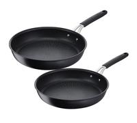 Set 2 poêles Lagostina Tempra 012165600002 24 et 28 cm Noir Noir G