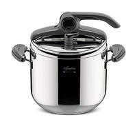 Lagostina Mia casserole sous pression 7 L en acier inoxydable 18/10 Ø 22 cm, cas