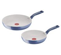 Lagostina Nettuno Set 2 Poêles 24-28 Cm Antiadhésif Mineralia Compatible avec Induction