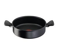 Lagostina Rigenera Casserole basse en aluminium anti-adhésive, Ø 24 cm, cuiseur à induction gaz et four, revêtement anti-rayures, poignée ergonomique