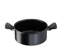 Lagostina Rigenera Casserole fond en aluminium antiadhésive Ø 20 cm, casserole induction gaz et four, indicateur de cuisson thermosignal, revêtement anti-rayures, poignée ergonomique