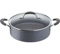 Lagostina Sauteuse Tempra Mineral 26 cm, 2 anses, avec couvercle, revêtement minéral