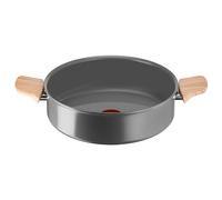 Lagostina Vivissima, Casserole semi-adhésive 24 cm avec deux poignées, revêtement en céramique, chauffage rapide et cuisson uniforme, adaptée à toutes les sources de chaleur, y compris induction