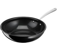 Lagostina Wok Desideria 28 cm – anti-adhésif, revêtement en titane anti-rayures, Thermo-Signal