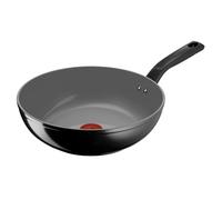 Lagostina Wok goutte 28 cm, revêtement en céramique antiadhésif, glisse optimale, nettoyage facile, thermosignal, sûr, compatible induction