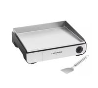 Plancha électrique Pro 50 noire et spatule en inox Lagrange