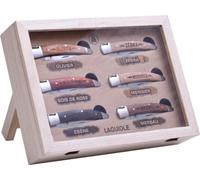 Laguiole 3661075230036 Laguiole Messer-Set 6tlg. klappbar mit Holzgriff