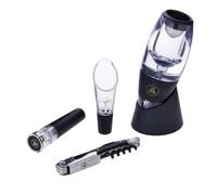 Laguiole Aérateur de vin - Coffret Cadeau - 4 Pièces