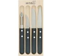 Laguiole André Verdier Ensemble de couteaux de cuisine - 4 pièces - Bois/Acier inoxydable - Qualité supérieure française Laguiole André Verdier Ensemble de couteaux de cuisine - 4 pièces - Bois/Acier