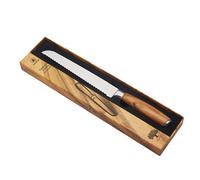 Laguiole Couteau à pain - Bois d’olivier