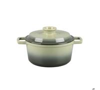 LAGUIOLE CUISSON - Cocotte en fonte ronde 20cm - ""Masseiron Olivine""