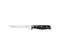Laguiole Cuisson Couteau à désosser Essentials noir 29cm | Lame en acier inoxydable forgée, Coupe précise et performante, Lame flexible idéale pour désosser, Poignée ergonomique en ABS