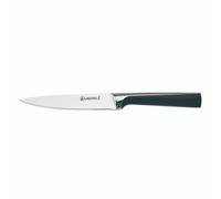 Laguiole Cuisson Scintibois Couteau Office Noir 24cm | Lame en acier inoxydable 3Cr13, Tranchant précis et durable, Poignée ergonomique en ABS finition miroir