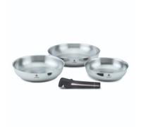 Laguiole Cuisson Set de 3 poêles