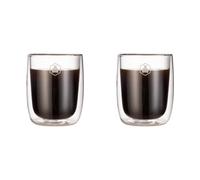 Laguiole Cuisson Tasses à cappuccino double paroi | 250ml, 2 pièces, isolation thermique, résiste au micro-ondes et lave-vaisselle