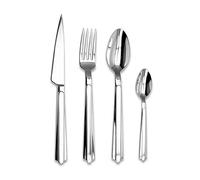 Laguiole Évolution® - Ménagère 16 pièces Paimpol - Set de couverts de table en acier inoxydable pour 4 personnes - Finition poli miroir - Compatible Lave-Vaisselle - Présentation coffret cadeau