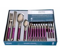 Laguiole Héritage Ménagère 24 pièces pour 6 personnes Violet nacré