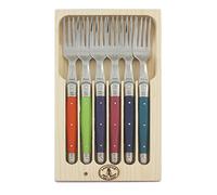 Laguiole Jean Dubost 97/13152 Set de 6 Fourchettes de Table London Mix