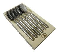 Laguiole - Coffret de 6 cuillères de table - Inox