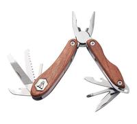 LAGUIOLE - Pince Multifonctions - Manche en Bois de Rose - 12 fonctions - acier inoxydable - marron