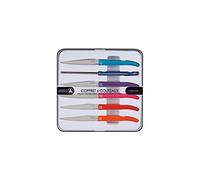 Laguiole Production - Coffret de 6 couteaux à steak multicolor