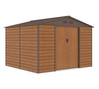 Lahti metal tool house 2.8 x 2.6 m Store Boss woodlike