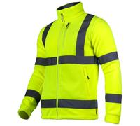 LAHTI PRO L4010901 Veste de sécurité en polaire EN ISO 13688/EN ISO 20471-Jaune Taille S/48