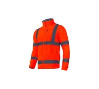 LAHTI PRO L4011004 Veste de travail en polaire avec protection anti-avertissement EN 13688/EN ISO 20471, taille orange, XL/56