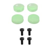 Laikoutd Bouton de Sonnette Intelligent avec kit de Remplacement de vis Processus d ' Installation Simple Surfaces en Caoutchouc antidérapantes pour Une Installation Facile Sonnette domotique
