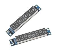 Laikoutd Module de Panneau d ' Affichage LED numérique, Tube à 8 Chiffres pour l ' électronique et Le prototypage, interfaces SPI pour Une connectivité Facile, Pilote d ' Affichage LED