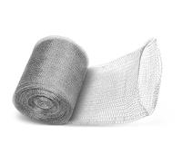 Laine D Acier Rouleau de maille en acier inoxydable, Double couche, barrière Protection contre les rongeurs et lapins, contrôle des insectes souris, filet remplissage trous jardin(3.0M)