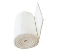 Laine d'isolation ignifuge for poêle à bois 1500 ℃, couverture en fibre de céramique résistante aux hautes températures avec roulement en zirconium, 30x30cm, 10mm d'épaisseur(Size:20x20cm)