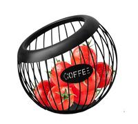 Lainiaoly Porte-Dosette De Café Bol À Fruits, Pour Capsules De Café, Organisateur De Grande Capacité, Étagère De Rangement À Cafe De Grande Capacité De Rangement En Métal Pour Comptoir