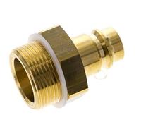 Laiton DN 19 Coupleur d'air Bouchon G 1 1/4 pouce mâle