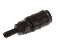 Laiton DN 7.2 Manchon d'accouplement d'air 9 mm Pilier de tuyau