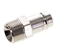 Laiton nickelé Bouchon de raccord d'air DN 15 G 3/4 pouce mâle