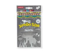 Lakeland Pochette de crayons HB Fibre de carbone Lot de 12 (Import Royaume Uni)
