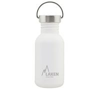 LAKEN Bot. ac. inox Basic 500ml S/S tapón - Blanco