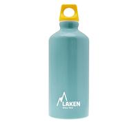 LAKEN Bot. alu. Futura 0,6 L.-tapón amarillo -azul claro Bot.