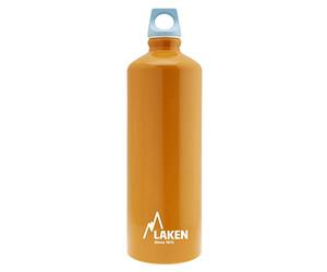 Laken Bot. alu. Futura 1 L.-tapón azul -Naranja Bot.