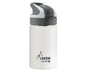 LAKEN Botella térmica Acero INOX. 18/8 Summit - 0,35 - Blanco