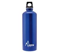 Laken Bouteille d'eau en aluminium Futura avec bouchon à vis et goulot étroit, Gourde Alum 0,75 Litre, Bleu 72-A