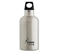 Bouteille isotherme Futura de Laken en acier inoxydable avec isolation sous vide et goulot étroit 350 ml Argent